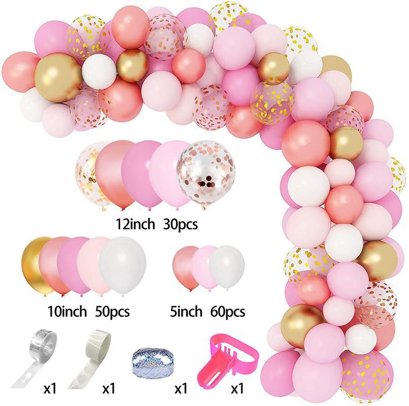 Wedding & Party Balloon Arch Decoration Set for Birthdays and Baby Showers