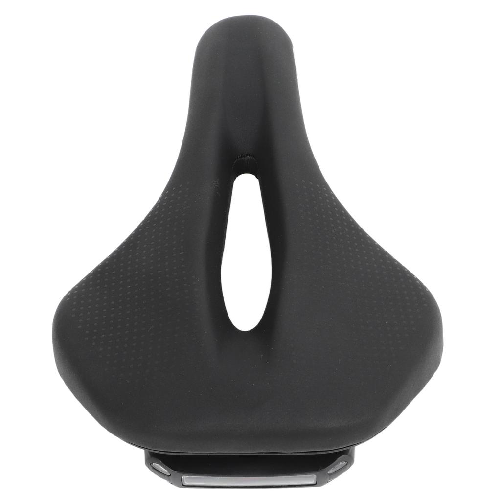 Bike Saddle Breathable Shock Absorbing Waterproof Soft Memory Foam Padded Bicycle Cushion with Tail Light