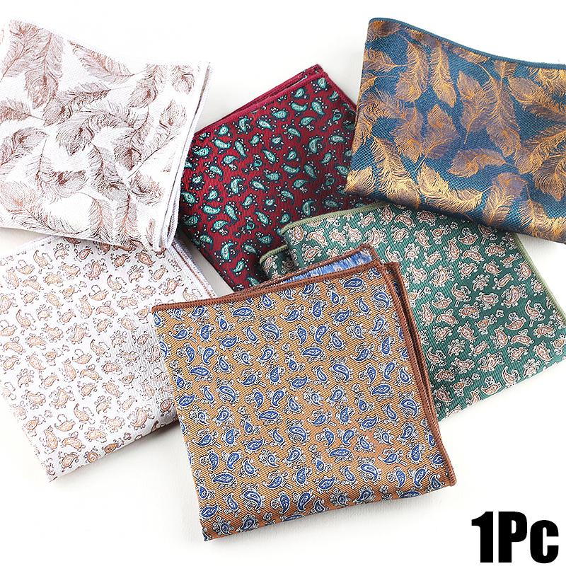 1PC Polyester Fiber Business Meetings Delicate Feel Suit Pockets Pocket Square Formal Dress Bright Lightweight Soft Gentlemanly