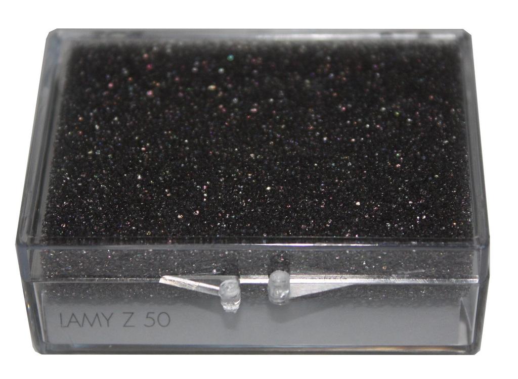 LAMY Fountain Pen Replacement Nib Z50 Silver with Original Directly Imported from Germany for Case, (1.5mm Calligraphy) [Used]