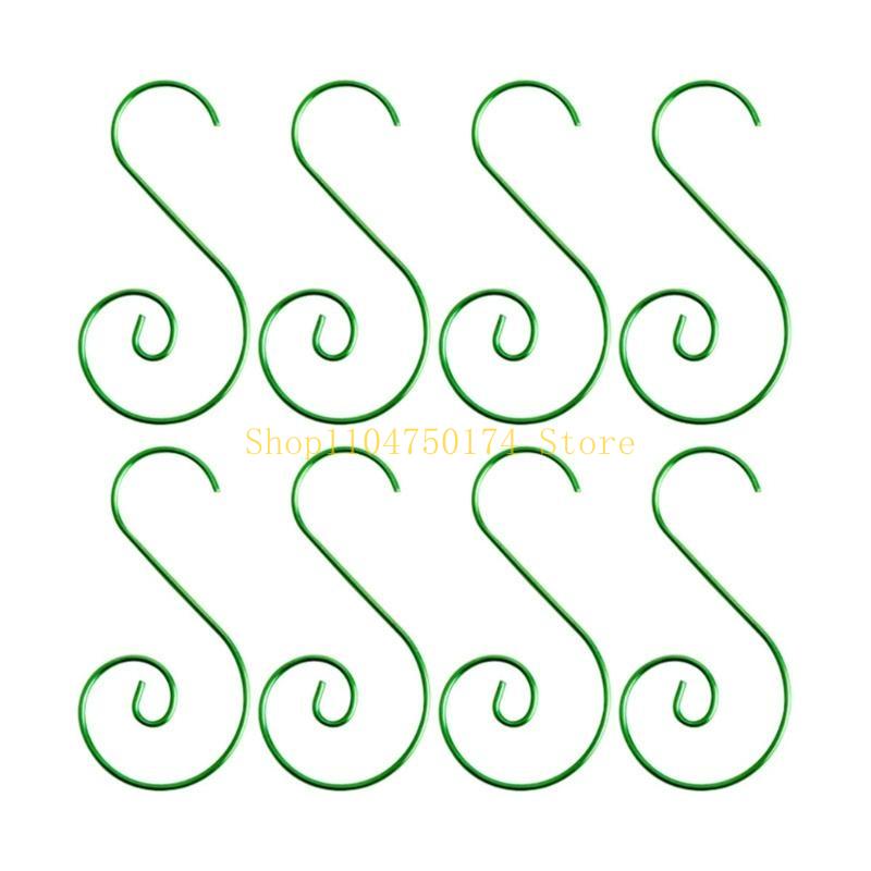 Christmas Tree S Shaped Hooks Set of 20 for Creative Metal Hanger Rack for Stocking Connector top sale