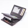 Classic Male Bifold Wallets RFID Coin Pocket Fashion Men's Short Wallet  Travel