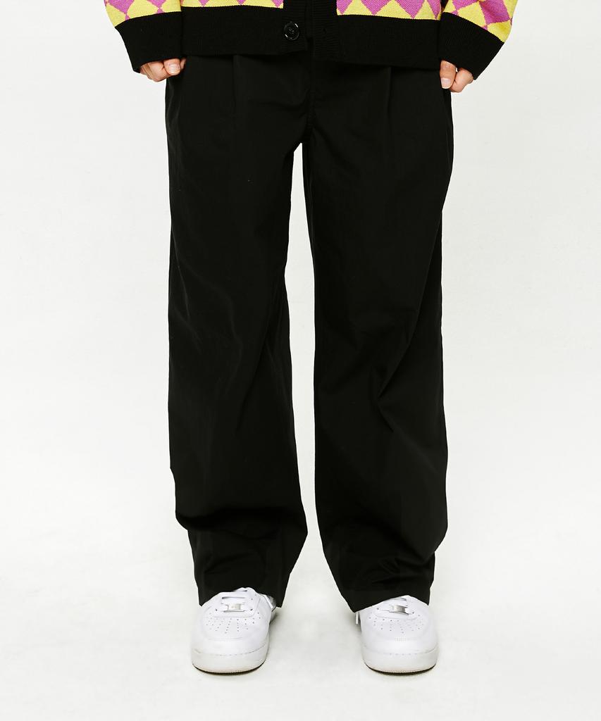 CRITIC 2Tuck Big Wide Pants Black