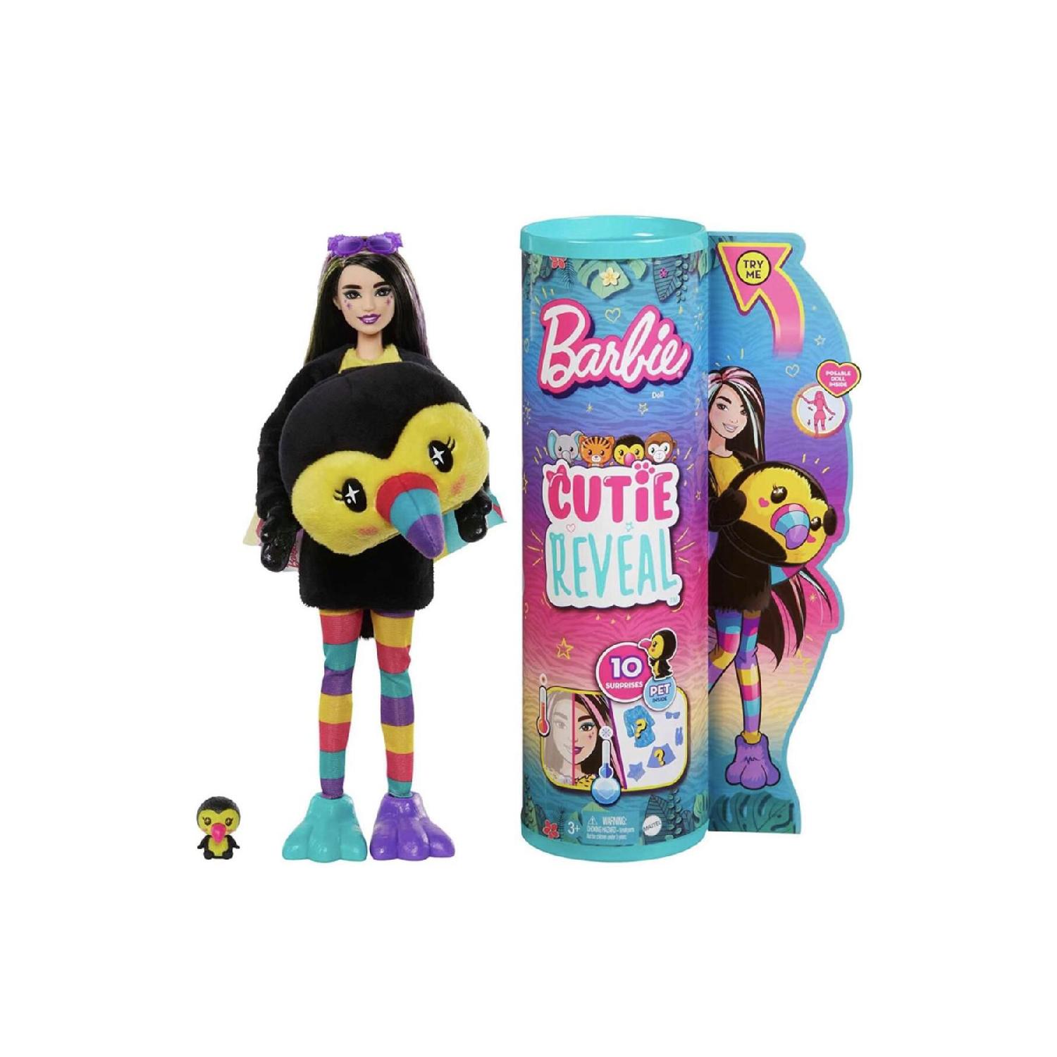 

Куклы Cutie Reveal серии Тропический лес Bird Hkr00
