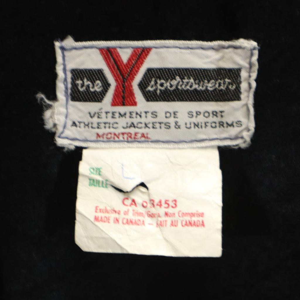 THE Y SPORTS WEAR 80s 90s Old Denim Jacket L Men's Used