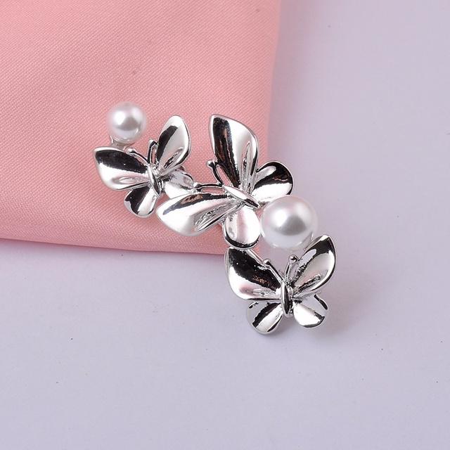 

Модная брошь-бабочка высокого класса, зимнее пальто, свитер, декоративные булавки, популярные броши