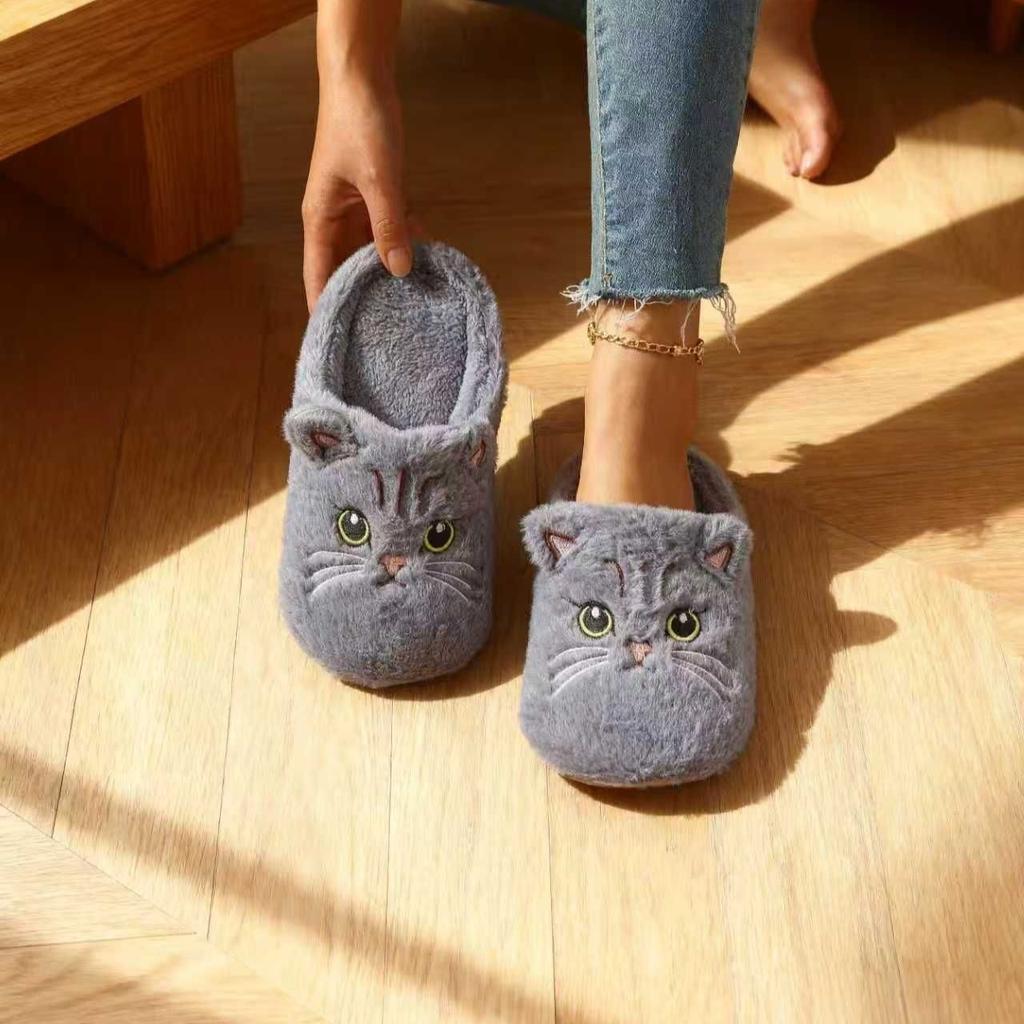 Zapatillas de casa, cómodas y cálidas, con punta abierta, suaves y afelpadas, zapatillas de interior de color liso