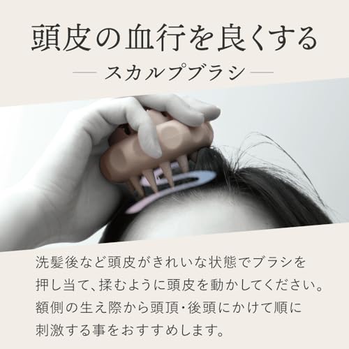 Alphax Scalp Massager, Scalp Brush, Massage Roller, WTB Scalp, Hard Type