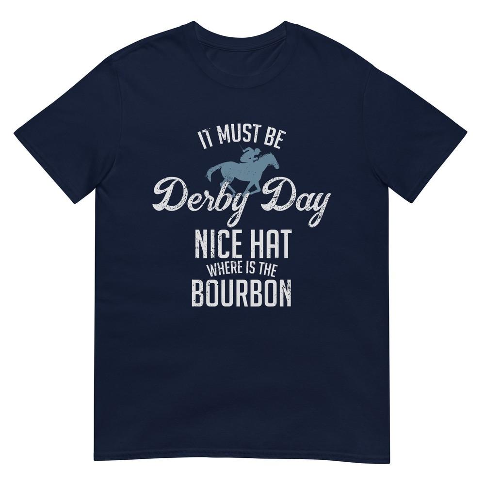 Funny Derby Day And Mint Juleps Kentucky Horse Racing TShirt S