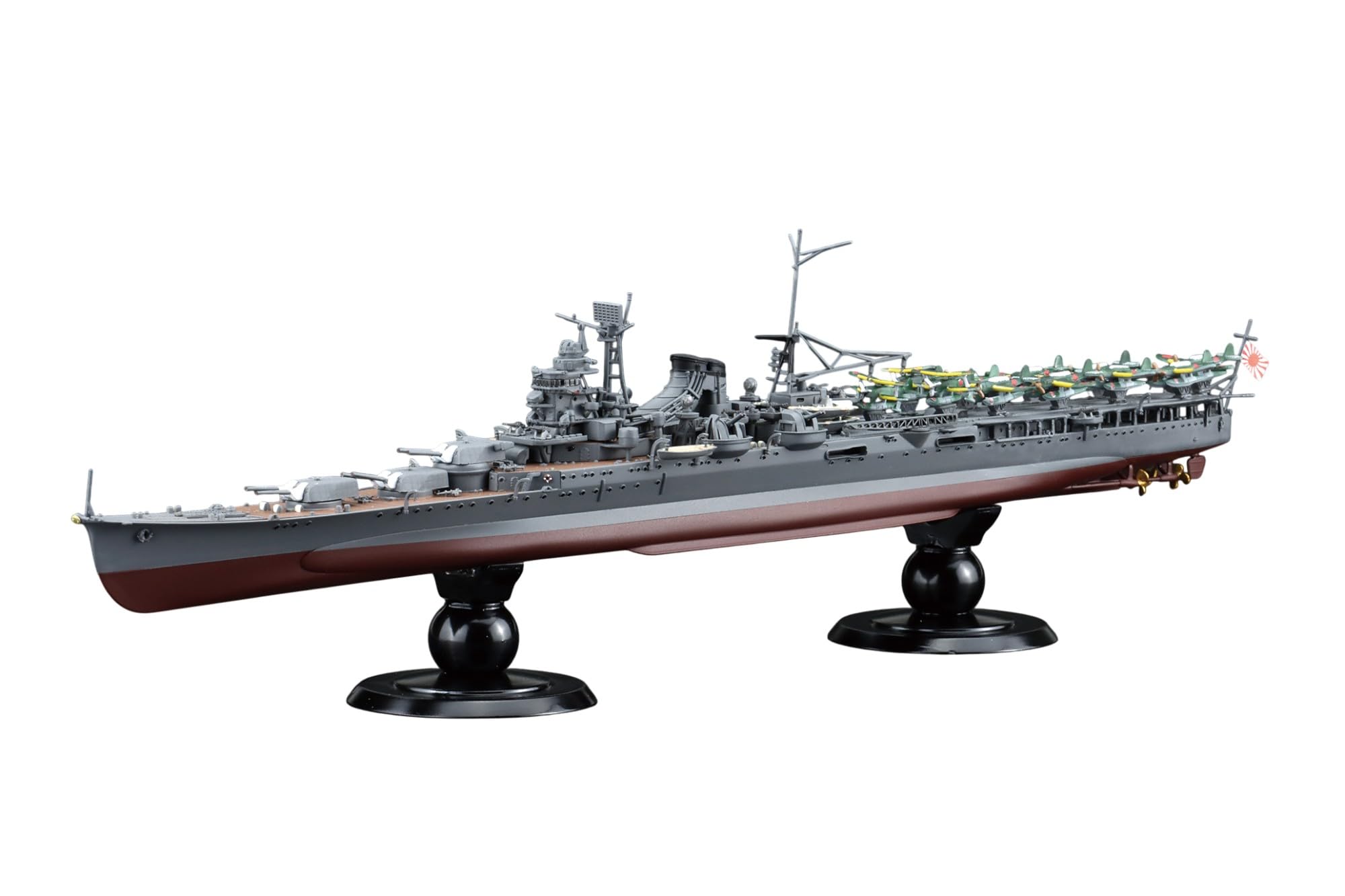 

Fujimi Models Серия Авианесущих крейсеров Императорского японского флота 51 Японский авианесущий крейсер Могами 1/700 Нет. FH-51 серый