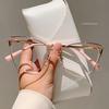New Minimalist Metal Anti Blue Light Glasses For Women Fashion Cat Eye Glasses Business Computer Goggles