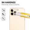 For iPhone 12 Pro 2.5D 9H Arc Edge Tempered Glass Screen Protector+Camera Lens Film