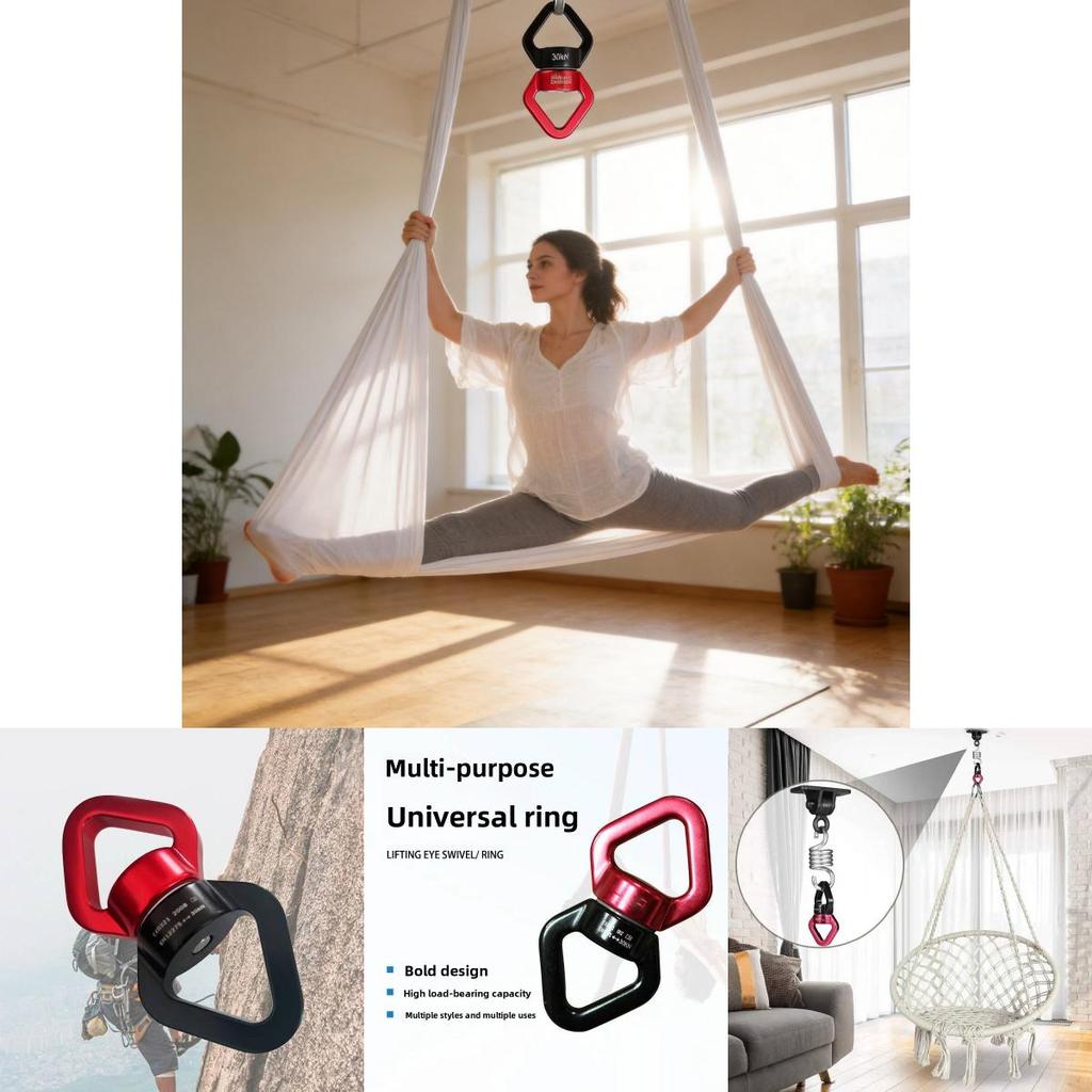 Outdoor Assist Tool With Aluminum Alloy 360 Rotating Hook For Aerial Exercise