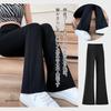 Flare Leggings for and the Loose and Stretchable for Training [goodspoon] Women's High-Waist Yoga, Pilates, Dance, Running, Fitness, Gym. Stretchy,