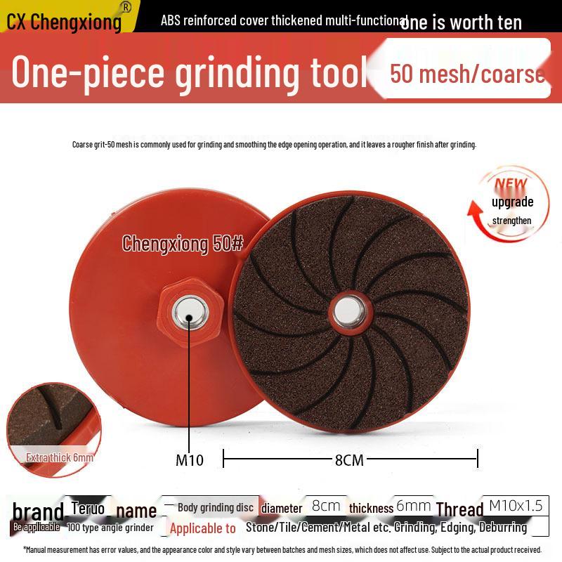 Ettstykke Marmorstein Flis Polering & Avgrading Slipeskive for Vinkelsliper