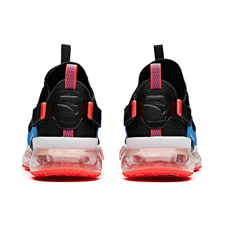 Anta Nasa X  Roamer Durable Breathable Low-Top Running Shoes Men Sneaker Black Blue 91845508-1