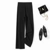 Women's Wool Blend Straight-Leg Suit Pants