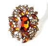 Workmanship Trendy Novelty Personality Faux Crystal Women Accessories Supplies Brooch