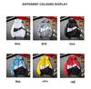 Men's Lightweight Summer Patchwork Hooded Jacket - Breathable, Casual, Color Block, Sun Protection, Ideal for Fishing