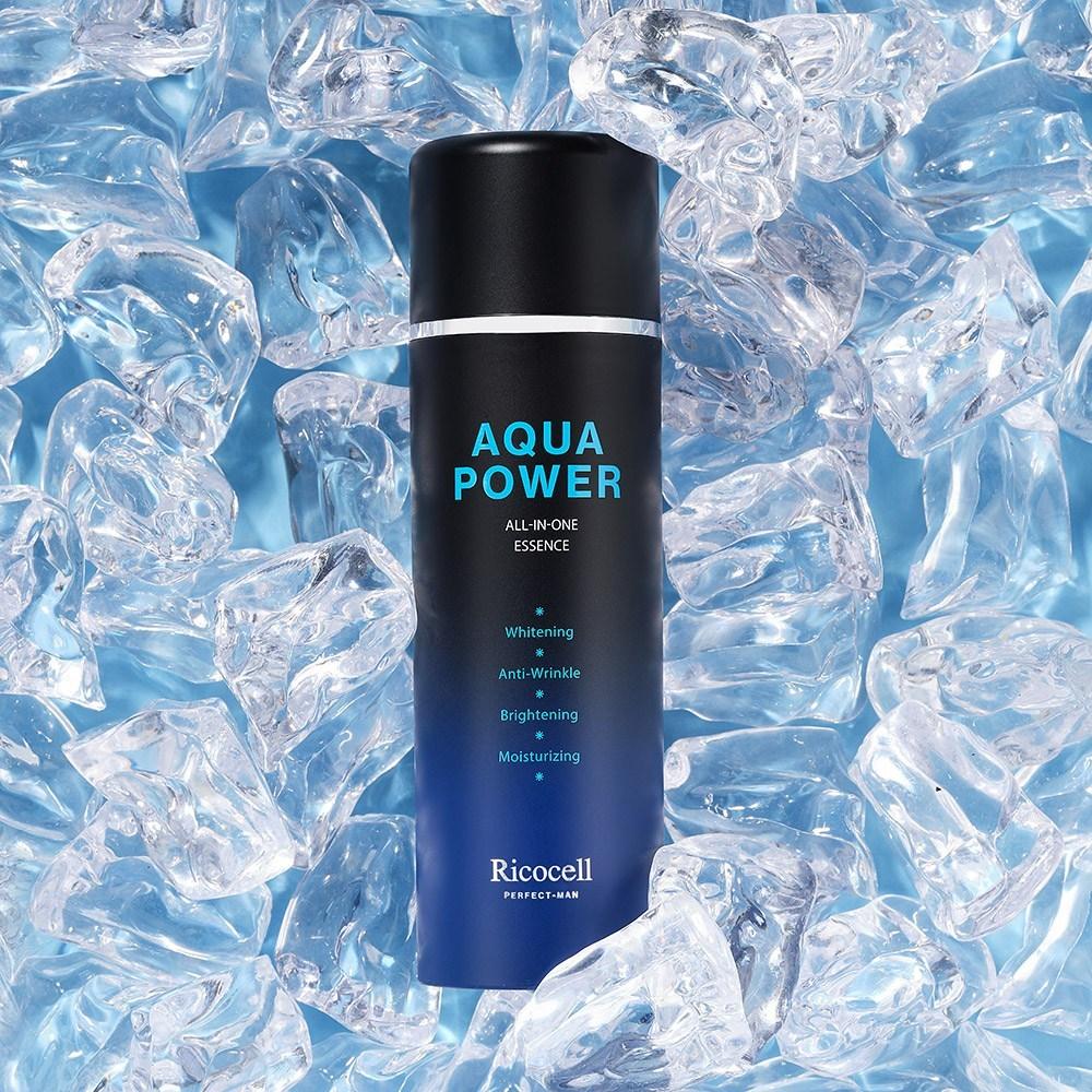 Эссенция Ricocell Perfect Men Aqua Power All-in-One Essence 2 шт. + сумка для покупок / — фото 3