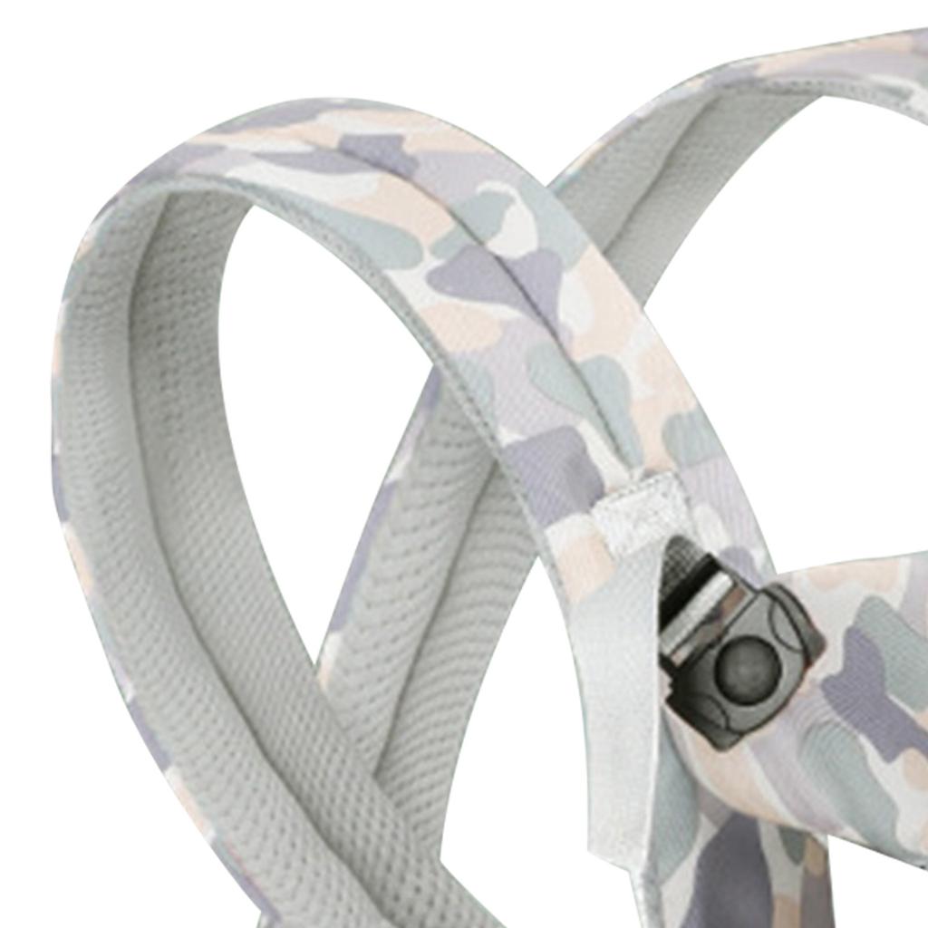 Babytrage, atmungsaktiv, vorne und hinten, Kopfstütze, verstellbar, tragbar, Wickeltuch für Neugeborene