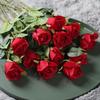 Lots Rose Artificial Flowers Home and Living Room Decoration Holding A Bouquet In Hand Dining Table Floral Decorations Wedding Party Supplies