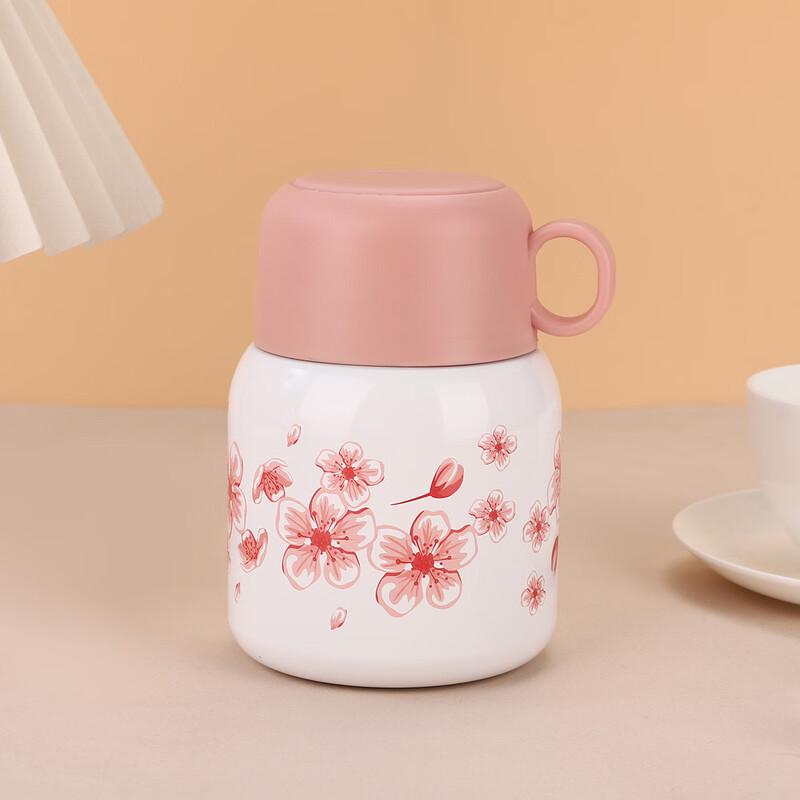 Shangqi Stainless Steel Portable Insulated Food Jar with Spoon