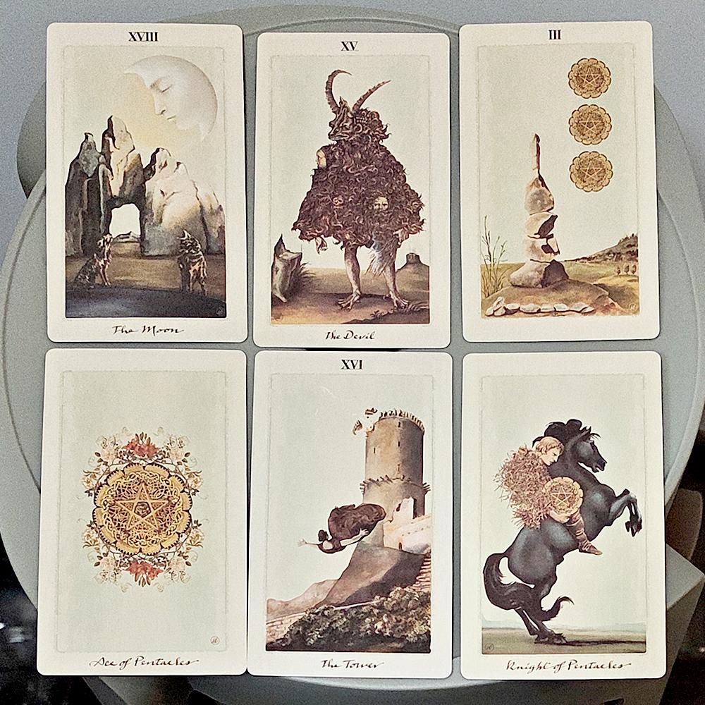Pagan Otherworlds Tarot Deck 12*7cm in Stijve Doos – 84 Stuks Uniek Artistiek Ontwerp - Dubbel-reliëf Kaartpapier
