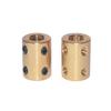CNC Brass Rigid Coupling 16x22mm: Motor Accessories for Mechanical Transmission