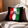 COOL FFlag of Italy Pillow Case Pattern Printed Pillowcase For Living Room Sofa Cushion Cover