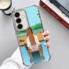 B-BoJack H-Horseman Funny Plating Phone Case For Samsung A17 A07 A37 A57 A16 A56 A15 A55 A14 A54 A13 A53 A26 A36 A25 A35 A24 A34