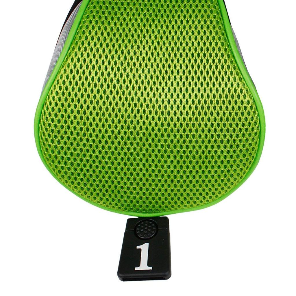Andux Golf Club Headcovers, Set of 4, for Wood Drivers, 460cc, MT/MG30 (Green)