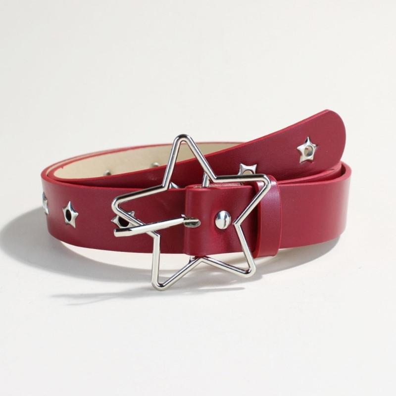 Unique Waist Belt Unique Star Simple Buckle for Stage Dancers Costume Jewelry Waist Body Jewelry Modern Buckle