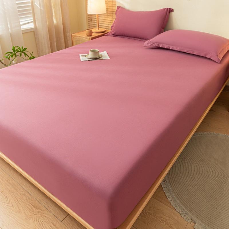 

Летний комплект постельного белья из трех предметов Lenzing Tencel Ice Silk с простыней на резинке и защитой для матраса 180x200cm Fitted Sheet