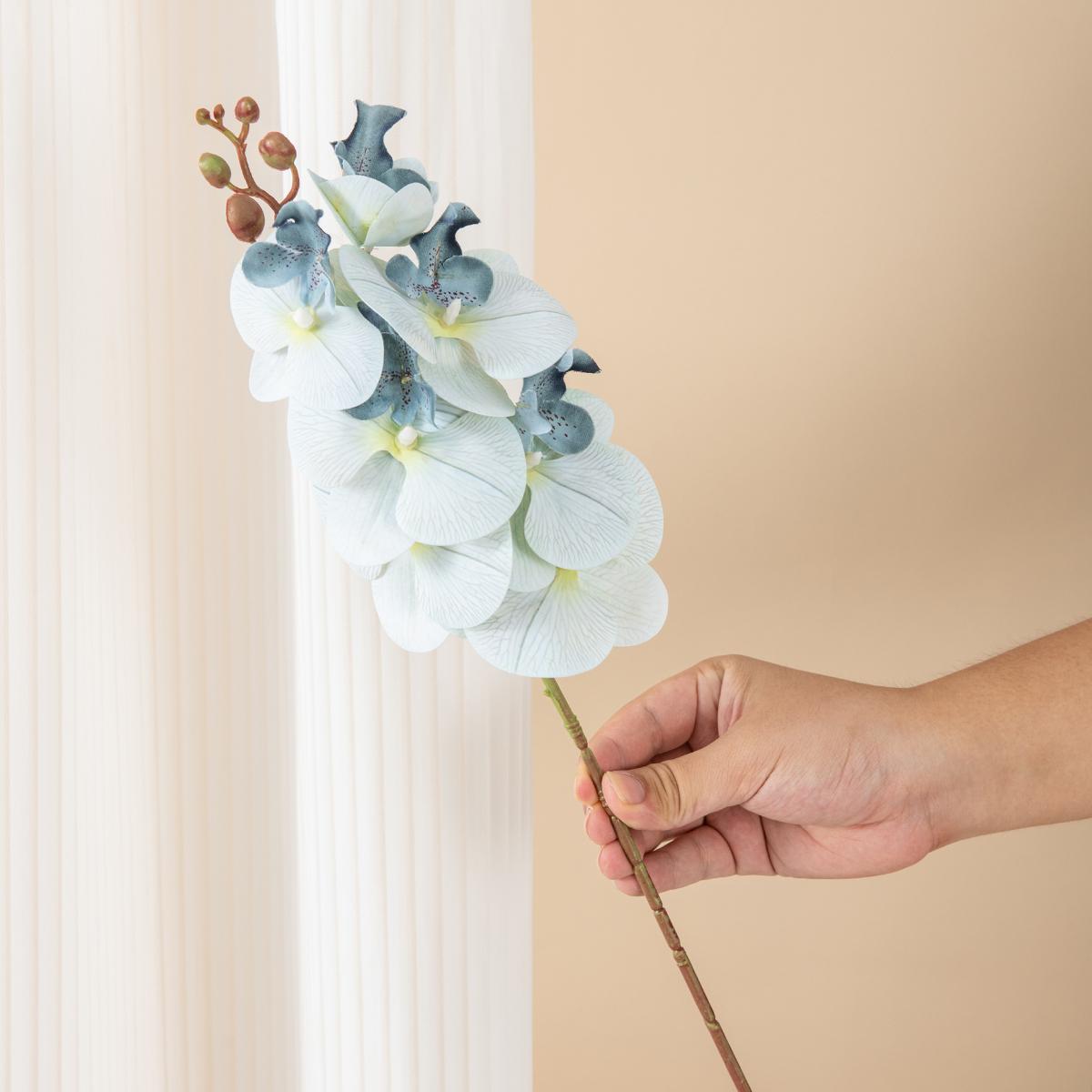 

Artificial Flowers Silk Moth Orchid Festival Home Decor Bonsai Wedding Bridal Bouquet Outdoor Garden Wreath Party Diy Gift Boxes 1pc