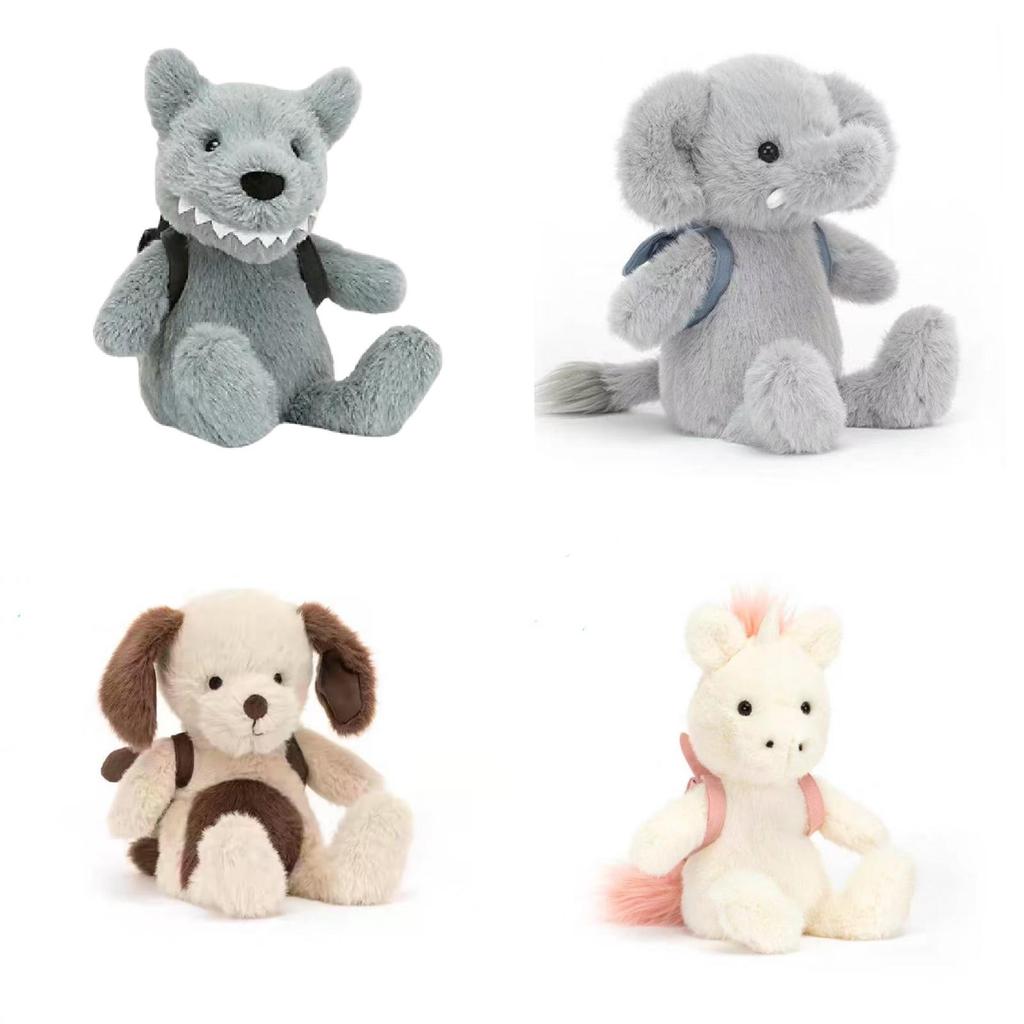 Jellycat Isadora Jednorožec Batoh Slon Dinosaurus Plyšová Hračka S Výplní Z Dutým Vláknem Pro Děti A Sběratele