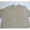Used 〇ENFLD Knit dress, thick, tight, crew neck, long sleeves, wool x cashmere, maxi length, calf length, both side slits, gray, gray, 36 sizes,