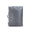 CONTACTS Cartera de Cuero Genuino para Mujer con Cierre de Beso Billetera Pequeña de Metal para Monedas Cierre de Broche y Cremallera Bolsillo para Monedas Portatarjetas de Crédito RFID Mini Cartera