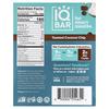 IQBAR, Plant Protein Bar, Toasted Coconut Chips, 12 Bars, 45g (1.6oz) Each