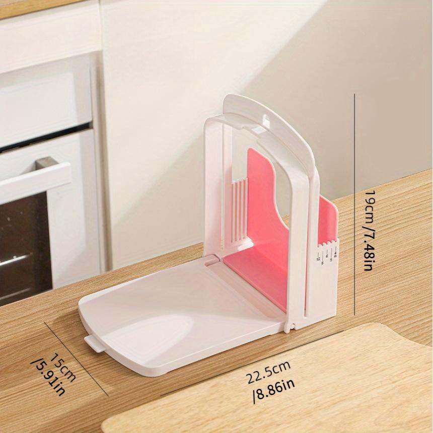 Bread Slicer Toast Cutting Guide Loaf Cutter Mold Adjustable Slice Maker Baking Bread Cutting Tool