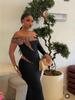 Luxury Rhinestone One-Shoulder Evening Gown - Sexy, Fashionable, Socialite Style Women's Clothing