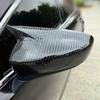 For Mazda 6 Atenza 2014 2015 2016 2017 ABS Car Rearview Side Mirror Cover Wing Cap Exterior Door Housing Trim Adhesive Sticker