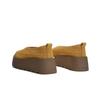 AIYUQI Mocassins pour femmes Chaussures plateforme à enfiler à semelles épaisses pour femmes Grande taille sport Forrest Gump chaussures pour femmes