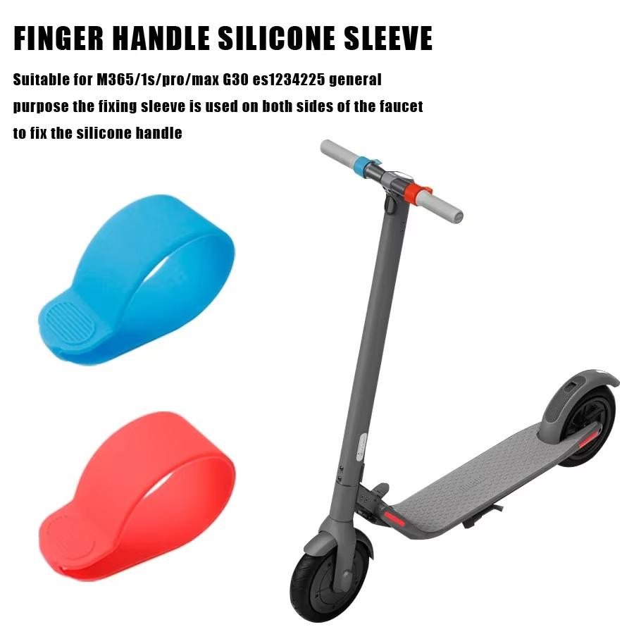Electric Scooter Accelerator Silicone Sleeve Throttle Fingering Protecte Cover Waterproof Shell M365 Pro Maxg30 Es Series Models Throttles 2
