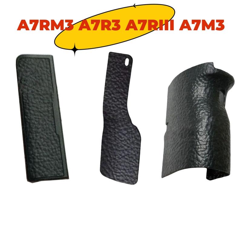 For Sony A7RM3 A7R3 A7RIII A7M3 Front Case Leather Holder Slot Cover Thumb Rubber Card Cover Rubber Camera Replacement Parts