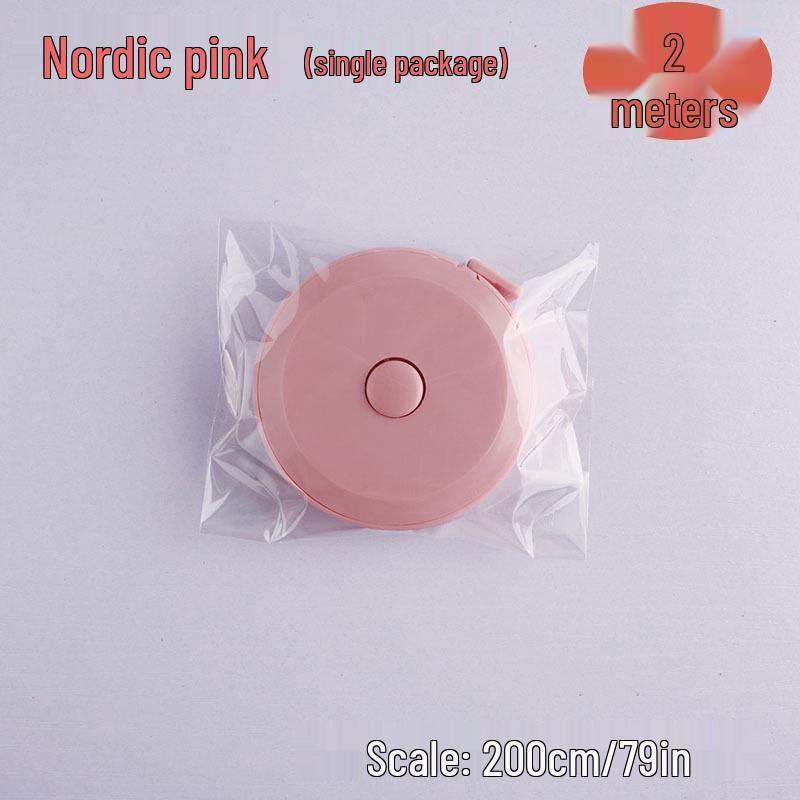 Portable 2m & 1.5m Dressmaker's Tape Measure for Bust, Waist, and Hips - Soft, Boxed, Mini Ruler