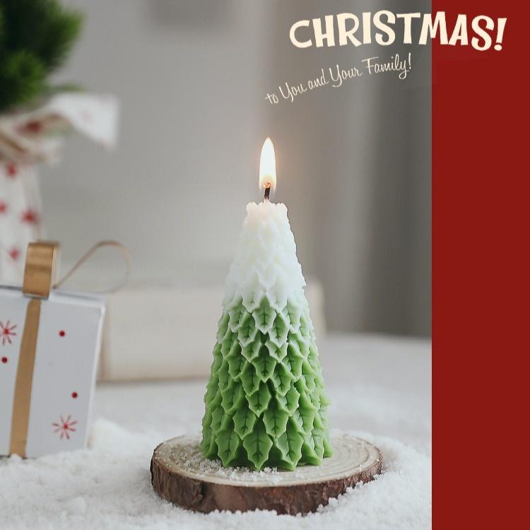 Christmas Tree Candle Aromatherapy Handmade Decoration Fragrance