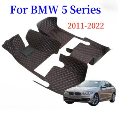 Auto Floor Mats Automobile Carpet Cover Car Foot Pads For BMW 5 Series 2011- Car Interior Accessories Protective Pad