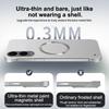 Frameless Phone Case for Samsung Galaxy S25 Edge Ultra Plus S25Edge S25Ultra S25+ 5G Funda Frosted Hard Thin Magnetic Back Cover