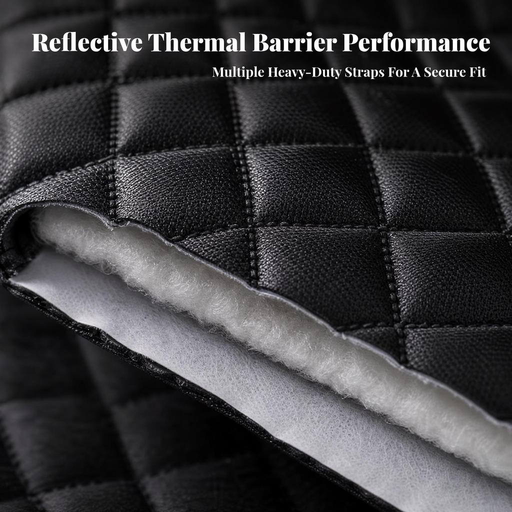 Windproof Full-Coverage Car Snow and Sun Cover Waterproof Windshield